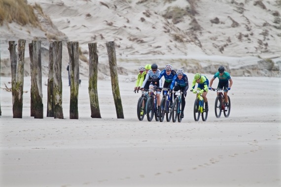 Mountainbike strandrace