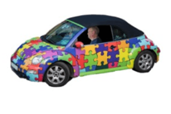 herfst puzzelrit
