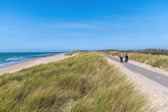 fietsen in de natuur